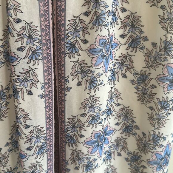 Lily Rose Floral Spaghetti Strap Maxi Dress Size M - Picture 4 of 7